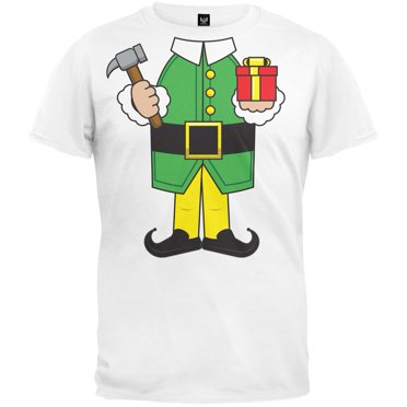Elf Body White Costume T-Shirt