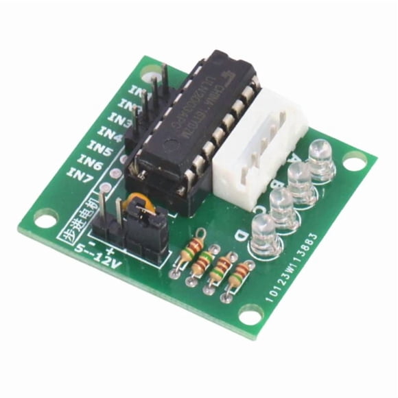 MOTOR-412846 - STEPPER MOTOR DRIVER ULN2003 5-12V 0.5A 4-PHASE 5-WIRE