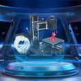 thumbnail image 3 of Easythreed Mini 3D Printer Fully Assembled for Beginners, Pre-Assembled 3D Printer with Auto Leveling, Compact Desktop 3D Printer for Kids Students Home Education DIY, 3 of 4