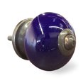 thumbnail image 3 of Knob-it 676685032980 Ensemble de Boutons Ronds Vintage Peints à la Main - Bleu - Lot de 12, 3 of 3