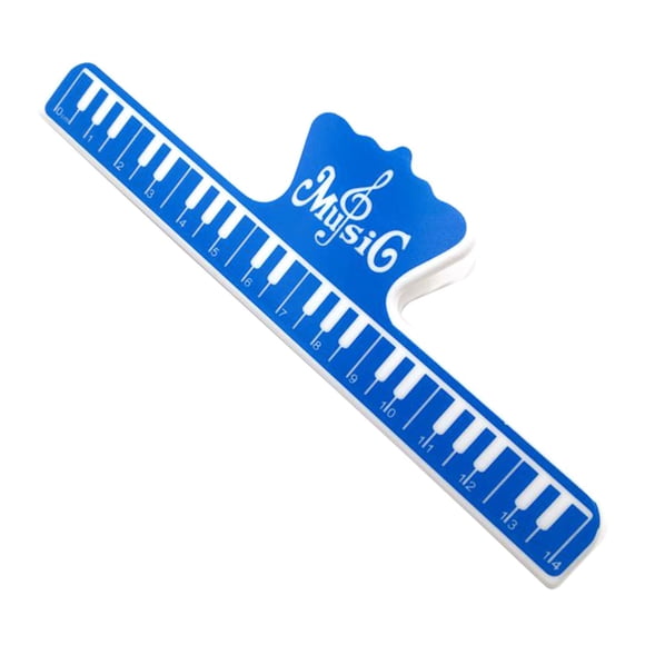 10Pcs Music Read Clip, Vacemry Music Read Clips, Sheet Music Holders, Piano Music Page Clips, ABS Plastic Read Clips for Piano Guitar Violin, Lightweight Portable Music Accessories for