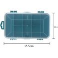 thumbnail image 2 of Woeilo Plastic Tool Box Case Double-Side Green Small Components Tool Storage Box Green, 2 of 5