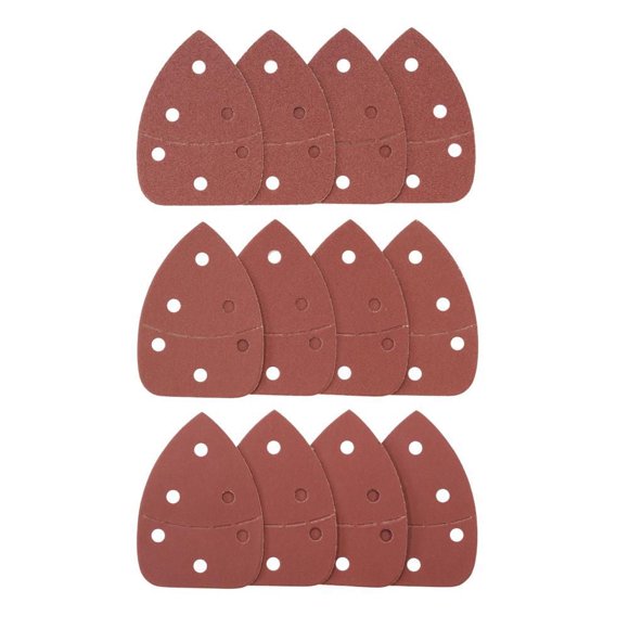 HART Hook & Loop Detail Sand Paper Assortment (12 Pack)