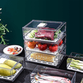 thumbnail image 5 of Refrigerator Organizer Bins with Pull Out Drawers Fridge Produce Drawer Set for Save Vertical Space, 5 of 5