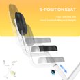 thumbnail image 4 of Soozier Foldable Exercise Bike with 8 Levels of Magnetic Resistance, 4 of 10