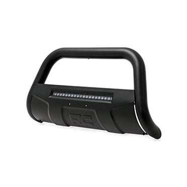 Rough Country Black LED Bull Bar for 2019-2022 Chevy Silverado - B-C4072