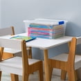 thumbnail image 3 of IRIS 11 L Clear Plastic Storage Bins with Lids, Latching Totes, 4‑Pack, 3 of 13