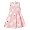 thumbnail image 1 of Robe Débardeur Sans Manches à Col Claudine pour Tout-Petits, Enfants, Bébés Filles, Robe de Princesse, 1 of 9