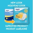thumbnail image 4 of Equate Regular Absorbency Maxi Pads Unscented, Size 1, 48 Count, 4 of 9