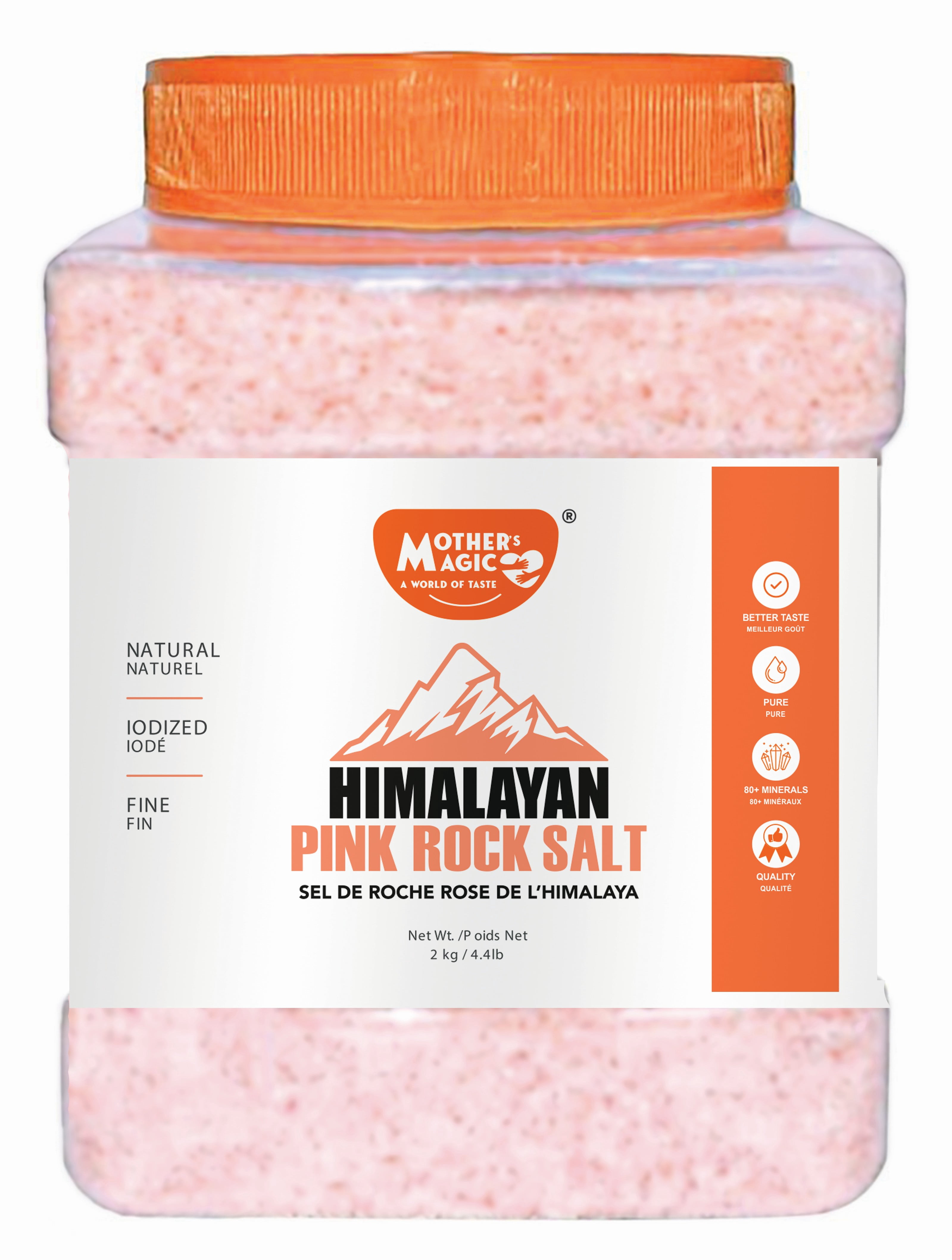 Mother'S Magic Iodized Himalayan Pink Salt