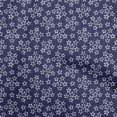 thumbnail image 1 of oneOone Velvet Navy Blue Fabric Asian Block Craft Projects Decor Fabric Printed By The Yard 58 Inch Wide, 1 of 4