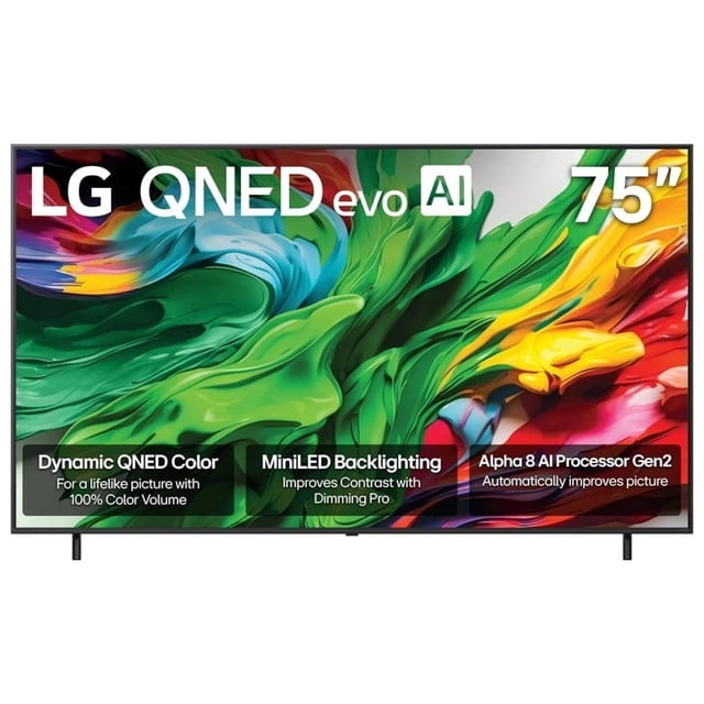 OpenBox - LG 75" QNED evo AI QNED85 4K UHD HDR Mini-LED webOS Smart TV (75QNED85A)