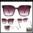 thumbnail image 2 of Womens Luxury Designer Inset Lens Metal Arm Horn Rim Plastic Fashion Sunglasses Burgundy Marble - Purple, 2 of 7