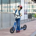 thumbnail image 2 of HOMCOM Adjustable Kids Pro Stunt Scooter Street Bike Bicycle Ride On, Blue, 2 of 10