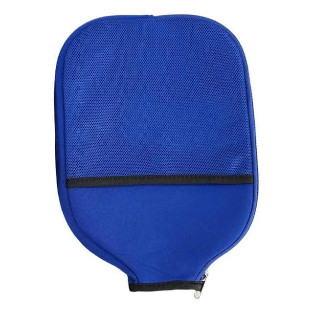 Siruishop Housse de Palette de Pickleball à Fermeture Éclair Universelle Imperméable Housse de Raquette de Pickleball Bleu