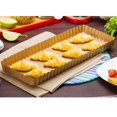 thumbnail image 2 of Rectangular Tart Pan With Lose Base Quiche Tin Oven Baking Tray Non Stick, 2 of 8