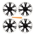 thumbnail image 1 of Capuchon de Moyeu de Roue, 4 Pcs 19 Po Capuchon de Moyeu de Roue de Voiture ABS Performance Puissante, 1 of 8