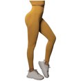 thumbnail image 1 of Dealovy Leggings for Women High Waisted Solid Butt Lifting Basic Tight Workout Seamless Yoga Gym Trousers, 1 of 7
