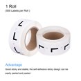 thumbnail image 3 of Unique Bargains Clothing L Large Size Sticker Label Coding Label 25mm/1inch Dia 1 Roll 500 Round Adhesive Labels, 3 of 5