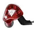 thumbnail image 1 of Maoww QKZ AK6 Écouteurs Sport Intra-Auriculaires 3,5 mm avec Micro Rouge, 1 of 9