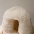 thumbnail image 4 of LinYooLi Sac Fourre-Tout en Fausse Fourrure Couleur Unie Automne Hiver Poignée Supérieure Doux Chaud Mode Portable Simple Décontracté pour Week-End Vacances, 4 of 6