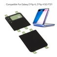 thumbnail image 3 of for Galaxy Z Flip 4 Z Flip 4 5G F721 Back Glass Replacement, Flip Phone Back Glass Replacement Back Cover with Pre Installed Tape Camera Lens + Tools, 3 of 7