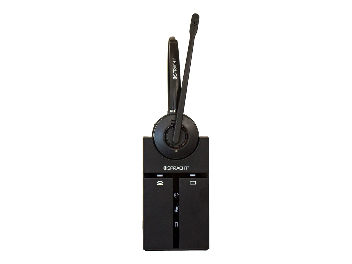 Spracht ZUM Maestro Combo USB/DECT - Casque - Supra-Auriculaire - DECT - Sans Fil - USB