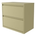 thumbnail image 4 of Hirsh 30 inch W 2 Drawer Metal Lateral 101 File Cabinet Putty/Beige, 4 of 6