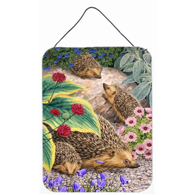 Carolines Treasures ASA2072DS1216 Hedgehogs Wall and Door Hanging Prints