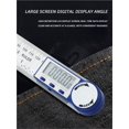 thumbnail image 5 of Two In One Digital Display Angle Ruler Multifunction Large Screen Display Plastic Protractor Caliper Vernier Caliper 1pc ,Long Lasting, 5 of 5