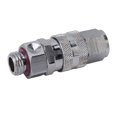 thumbnail image 1 of Pressure Washer Fittings, Pressure Washer Quick Connector Brass Easy Installation 360 Degree  For Garden, 1 of 8