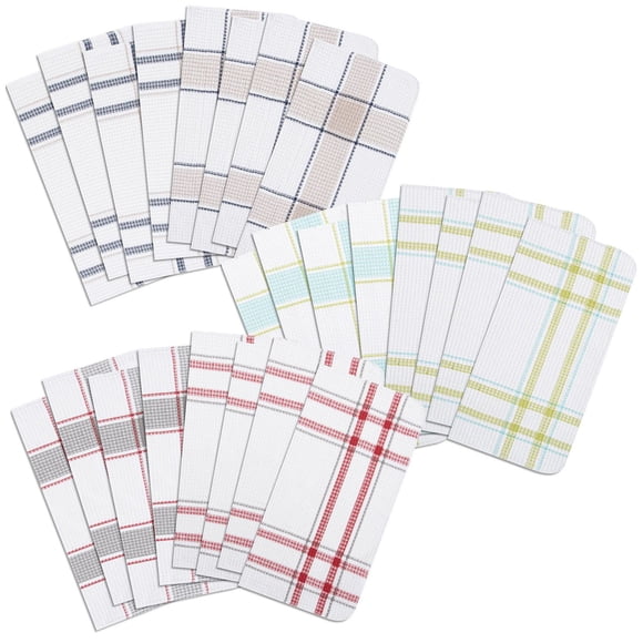 MAINSTAYS 8pk Waffle Dishcloths