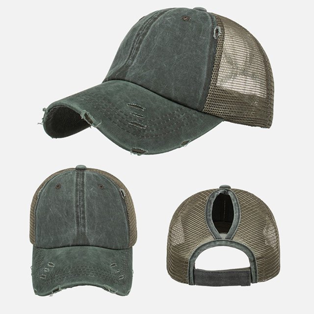 Unisex Men Women Solid Color Sun Hat Adjustable Baseball Cap Hip Hop Hat