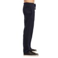 thumbnail image 3 of Men‘s Open Bottom Terry Sweatpants  Elastic Drawstring Waistband  Charcoal Grey S,navy(openbottom),M, 3 of 4
