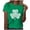 Green, variant on Meichang St Patrick's Day Shirts for Women Funny St Patricks Day Graphic Tees Cute Tops Crew Neck Casual Short Sleeve T-Shirts St Patricks Day
