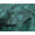 thumbnail image 5 of oneOone Silk Tabby Teal Green Fabric Abstracts Sewing Craft Projects Fabric Prints By Yard 42 Inch Wide, 5 of 5