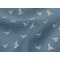 thumbnail image 3 of oneOone Viscose Jersey Fabric Bird Ikat Print Sewing Fabric BTY 60 Inch Wide, 3 of 4