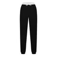 thumbnail image 5 of Birdeem Women Fashion Color Blocked Printed Drawstring Pants, 5 of 5