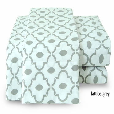 Ensemble de draps Johnson Home 200 TC - Draps en coton imprimés