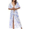 thumbnail image 1 of Cache-maillots pour Femmes Mode Décontractée Printemps et Été Ajouré Plage Style Long Cache-Maillots Cache-Maillots pour Femmes en Liquidation, 1 of 5