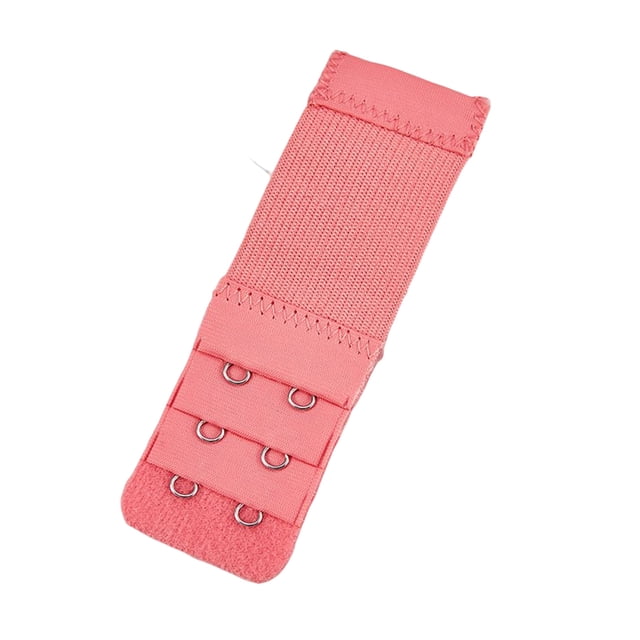 keepw Extension de Bretelle Soutien-Gorge Boucle 2 Crochets Femmes Bande Allongée Réglable Remplacement Gadgets 3 Rangées sous-Vêtements Rouge Melon D\'eau 1ensemble