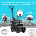 thumbnail image 2 of Best Ride On Cars Poussette pour Enfants Mercedes G-Wagon 3 en 1, Noire, 2 of 12