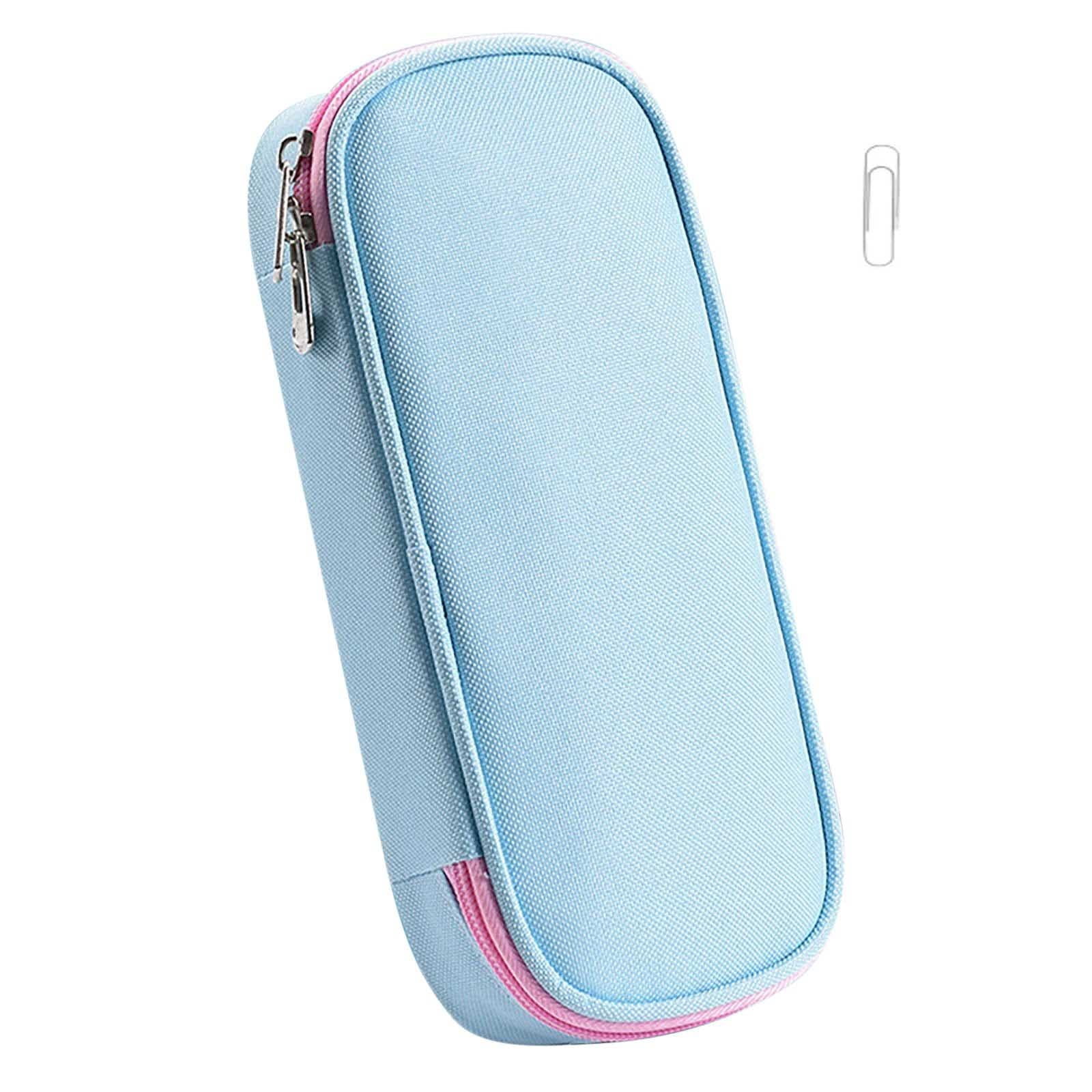 PALIFEUR Pencil Case Purecolor Large Capacity Pencil Case Multifunctional Pencil Case Cute Practical Pencil Case Boys and Girls StudentsMulticolor Optional Pencil Pouch