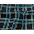 thumbnail image 4 of oneOone Viscose Jersey Fabric Madras Check Decor Fabric Printed BTY 60 Inch Wide, 4 of 5