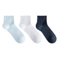 thumbnail image 1 of Secret® Bamboo Ribbed Anklet 3pk, 1 of 2
