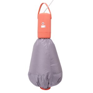Mini Séchoir à linge portable électrique 4 Wind Speed Home Petit sécheuse multifonctionnel Petit sècheuse avec sac de maintien de chaussures pour home Apartment Hotel Car Traveling