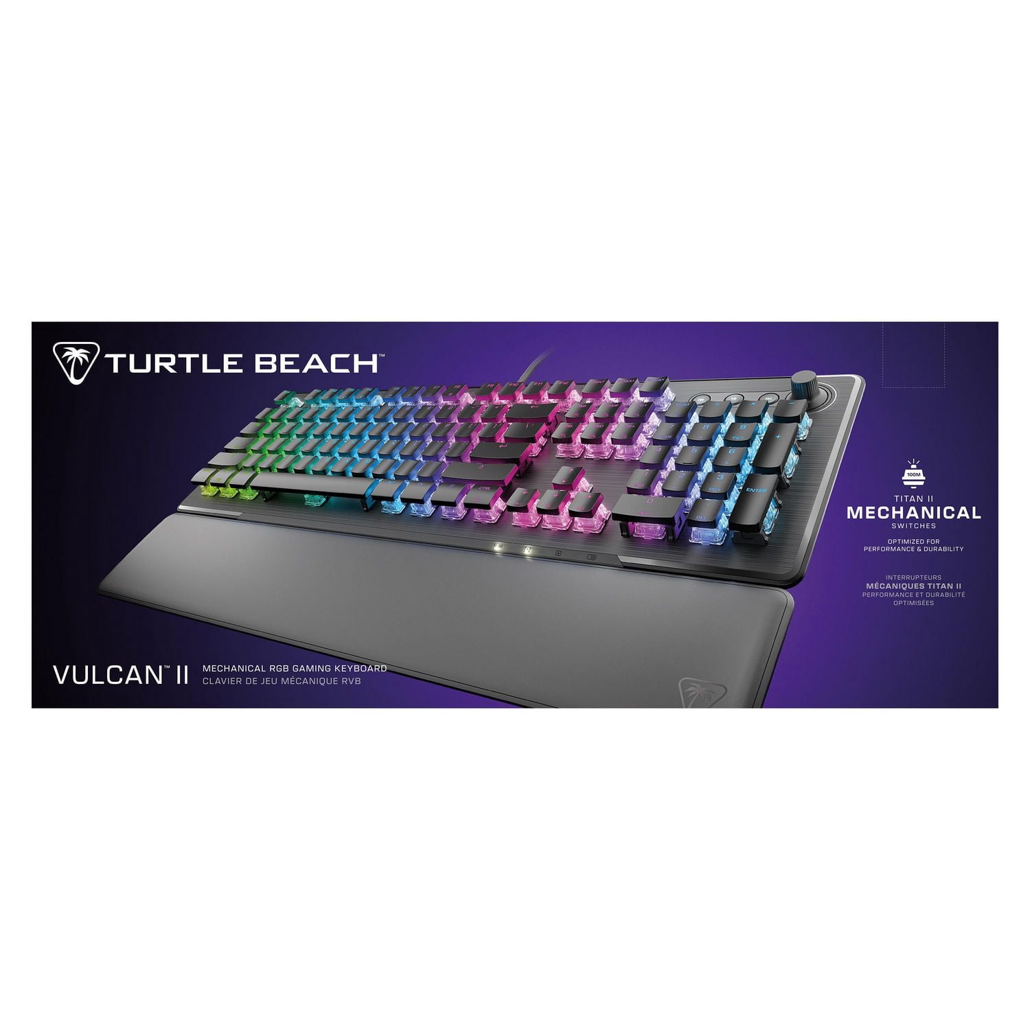 Clavier de jeu PC mécanique Turtle Beach® Vulcan II