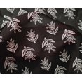 thumbnail image 4 of oneOone Silk Tabby Fabric Leaves & Floral Block Print Fabric BTY 42 Inch Wide, 4 of 4