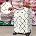 thumbnail image 2 of Travel Luggage Cover Suitcase Protector Fits 18-32 Inch Luggage Wheel Covers Patterned Travel Related Items Flower Luggage Protector Elastic Luggage Anti-scratch Suitcase Cover M, 2 of 5
