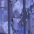 thumbnail image 1 of Ahgly Company Machine Washable Indoor Square Transitional Sky Blue Area Rugs, 5' Square, 1 of 7